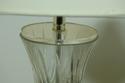 LF52497EC: Pair Cut Crystal Modern Table Lamps w. 