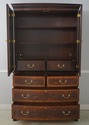 67626: HENKEL HARRIS Inlaid Mahogany Bedroom Wardr