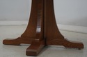 69176: STICKLEY Oak Mission Style Round Dining Tab
