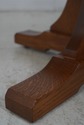 69176: STICKLEY Oak Mission Style Round Dining Tab