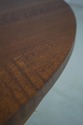 69176: STICKLEY Oak Mission Style Round Dining Tab