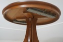 69176: STICKLEY Oak Mission Style Round Dining Tab