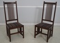 69133: Set of 6 STICKLEY Mission Oak Dining Chairs