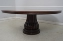 L68884: CENTURY Mahogany & Pecan Inlaid Round Tabl