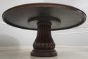 L68884: CENTURY Mahogany & Pecan Inlaid Round Tabl