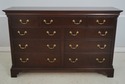 69298: STICKLEY Cherry Chippendale Large Bedroom D