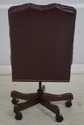 69028: Leather Master Tufted Burgundy Leather Offi
