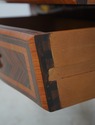 L69030: Pair French 3 Drawer Marble Top Commode Ni