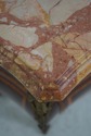 L69030: Pair French 3 Drawer Marble Top Commode Ni