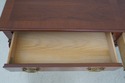 L69332: BAKER Walnut Chippendale Sofa Console Tabl