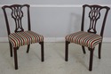 69292: Set of 6 COUNCILL Mahogany Chippendale Dini