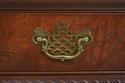 L69332: BAKER Walnut Chippendale Sofa Console Tabl