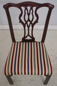 69292: Set of 6 COUNCILL Mahogany Chippendale Dini