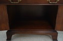 69272: Pair CENTURY Chippendale Mahogany Nightstan