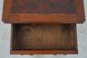 69334: Pair English George III Burl Walnut Chest N