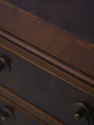 69334: Pair English George III Burl Walnut Chest N