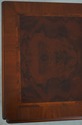 69334: Pair English George III Burl Walnut Chest N