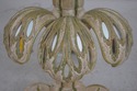  Pair Venetian Paint Decorated Glass Top End Table