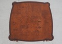 69331: Pair HEKMAN George III Burl Walnut End Tabl