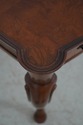 69331: Pair HEKMAN George III Burl Walnut End Tabl