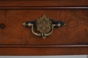 69331: Pair HEKMAN George III Burl Walnut End Tabl