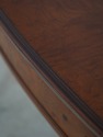 69331: Pair HEKMAN George III Burl Walnut End Tabl