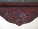 30960EC: Marble Top Ball & Claw Mahogany Console T