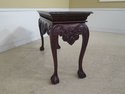 30960EC: Marble Top Ball & Claw Mahogany Console T