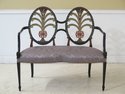 40878EC: Paint Decorated Hepplewhite Double Settee