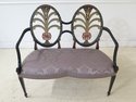 40878EC: Paint Decorated Hepplewhite Double Settee