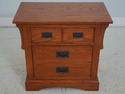 F64880EC: Mission Oak Arts & Crafts Nightstand