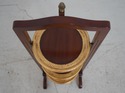 L64950EC: Pair French Style 3 Tier Mahogany Muffin