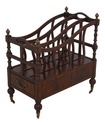 64954EC: JONATHAN CHARLES 1 Drawer Mahogany Canter