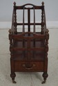 64954EC: JONATHAN CHARLES 1 Drawer Mahogany Canter