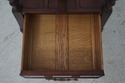 64954EC: JONATHAN CHARLES 1 Drawer Mahogany Canter