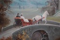 F64991EC: LARRY MAYER Artist Signed Horse & Carria