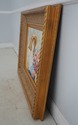 F64992EC: Girl w. Flowers Framed Oil Painting On C