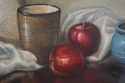 F64979EC: R.MARTIN Artist Signed Still Life Oil Pa