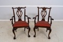 L69027: Set of 6 HICKORY CHAIR CO Chippendale Maho