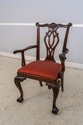 L69027: Set of 6 HICKORY CHAIR CO Chippendale Maho