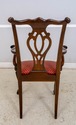L69027: Set of 6 HICKORY CHAIR CO Chippendale Maho
