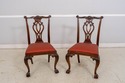 L69027: Set of 6 HICKORY CHAIR CO Chippendale Maho