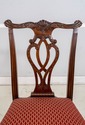 L69027: Set of 6 HICKORY CHAIR CO Chippendale Maho