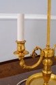 LF68971: Regency Style Brass Bouillotte Tole Metal