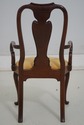 68783: Queen Anne Style Mahogany Diminutive Armcha
