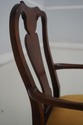 68783: Queen Anne Style Mahogany Diminutive Armcha