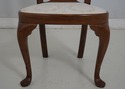 68772: Bench Made Walnut Queen Anne Side Chair