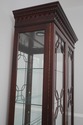 68712: JASPER Chippendale Style Cherry Curio Displ