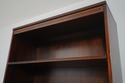 68761: Pair Inlaid Mahogany Open Bookcase Cabinets