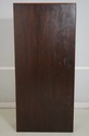 68761: Pair Inlaid Mahogany Open Bookcase Cabinets